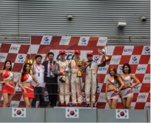 东风悦达起亚车队中国房车锦标赛激战韩全罗南道